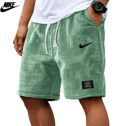NK®- Textured Waffle Knit Shorts