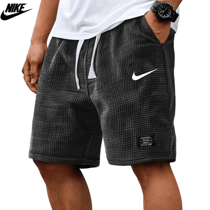 NK®- Textured Waffle Knit Shorts